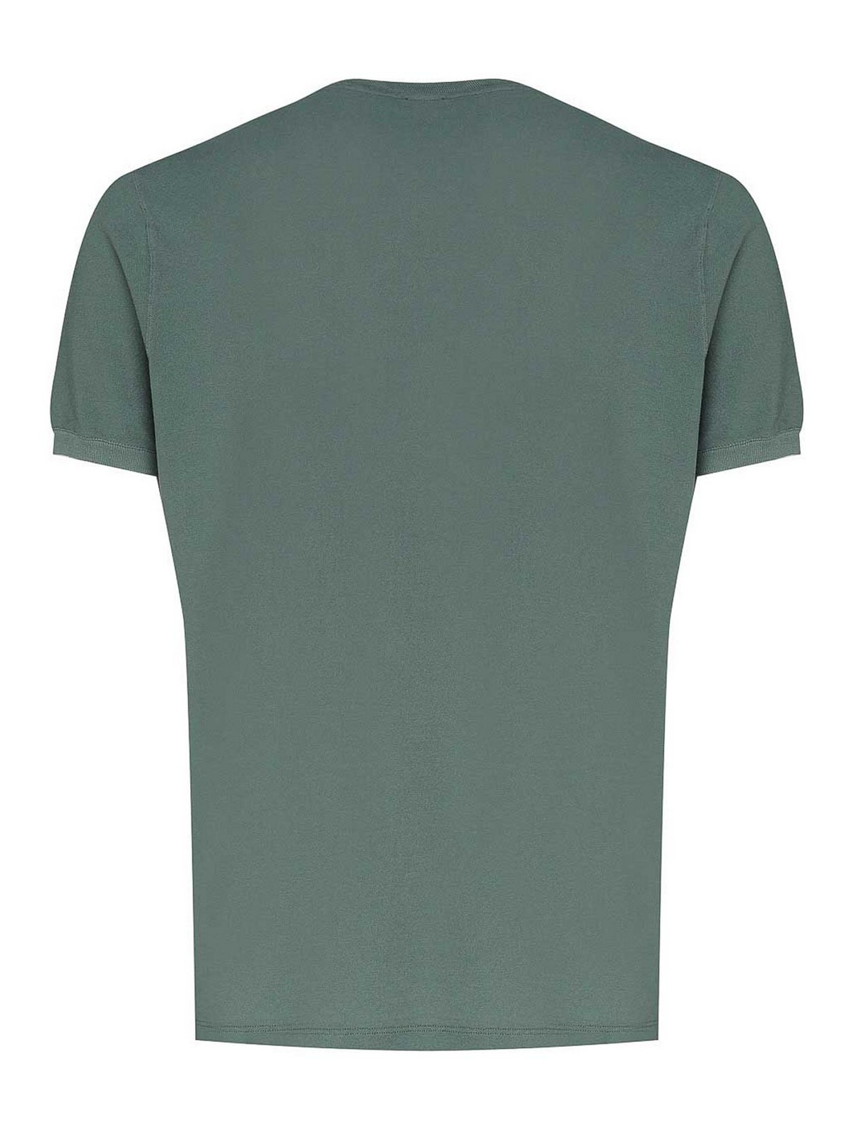 Shop Zanone Camiseta - Verde In Green