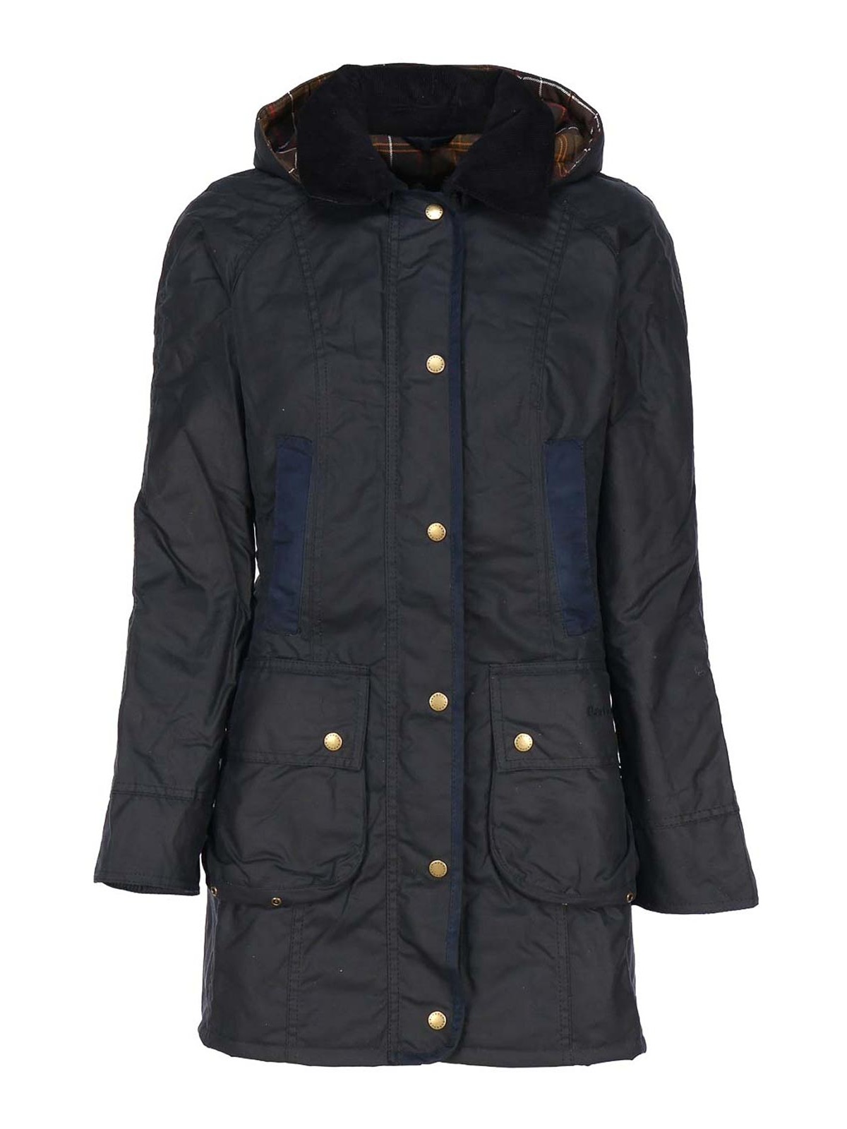 Shop Barbour Bower Wax Jacket In Blue