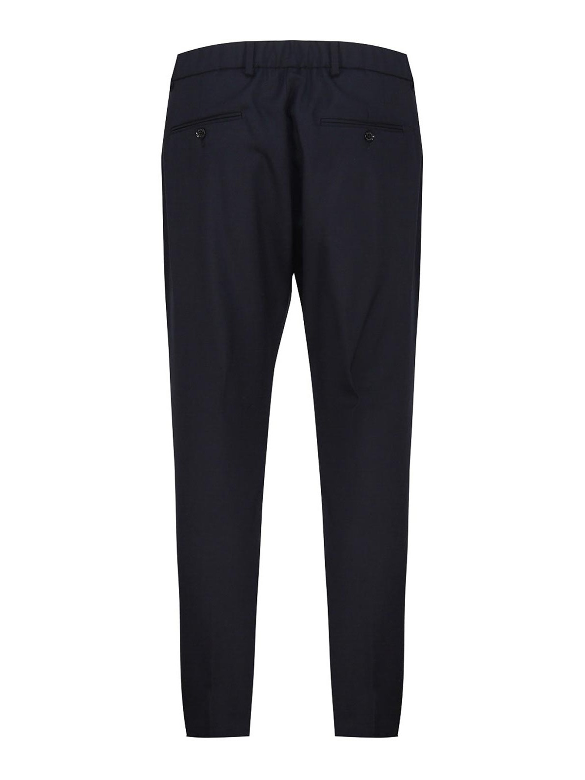 Shop Beable Riccardo Trousers In Blue