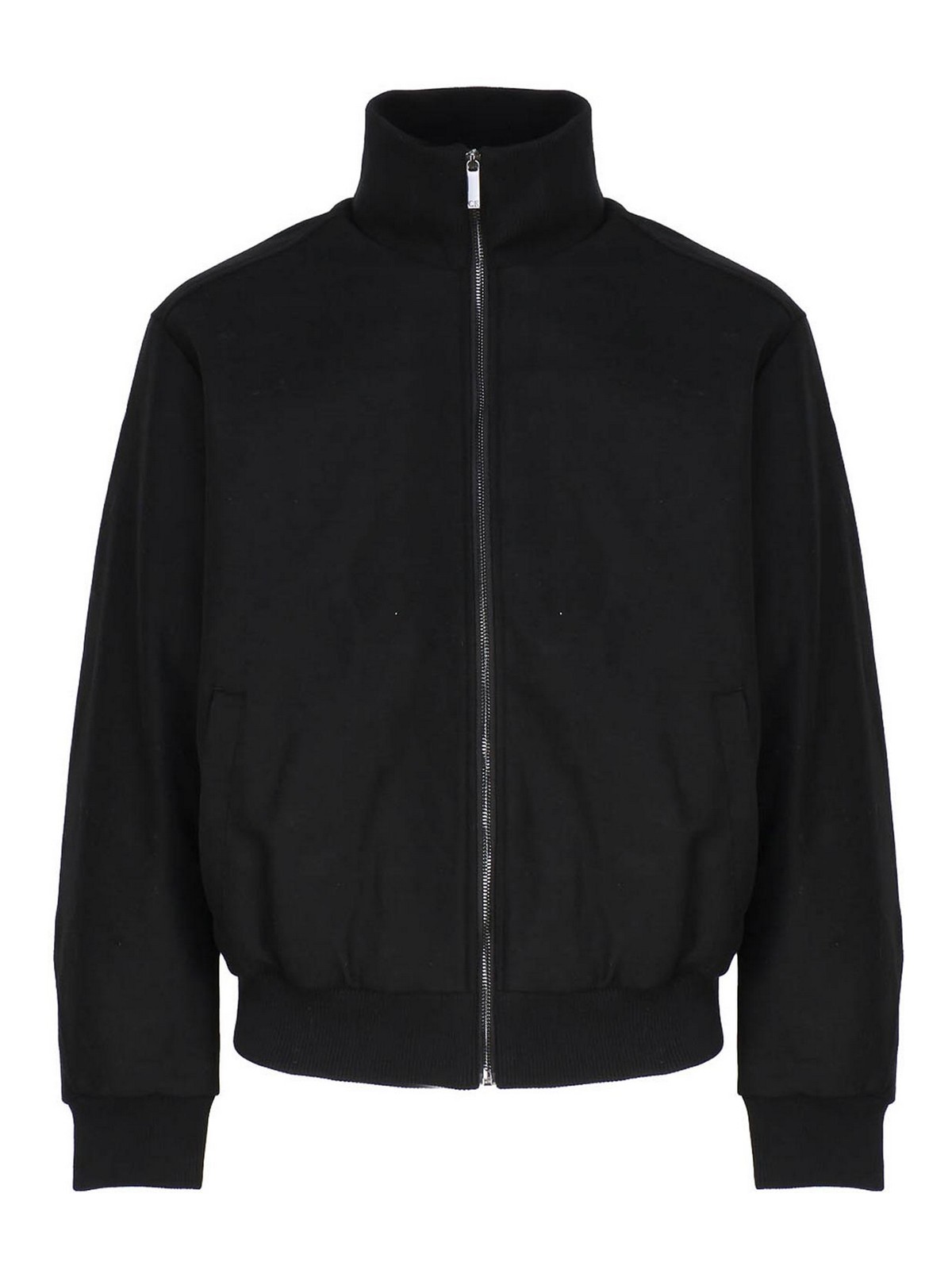 Calvin Klein Bomber Jacket In Black
