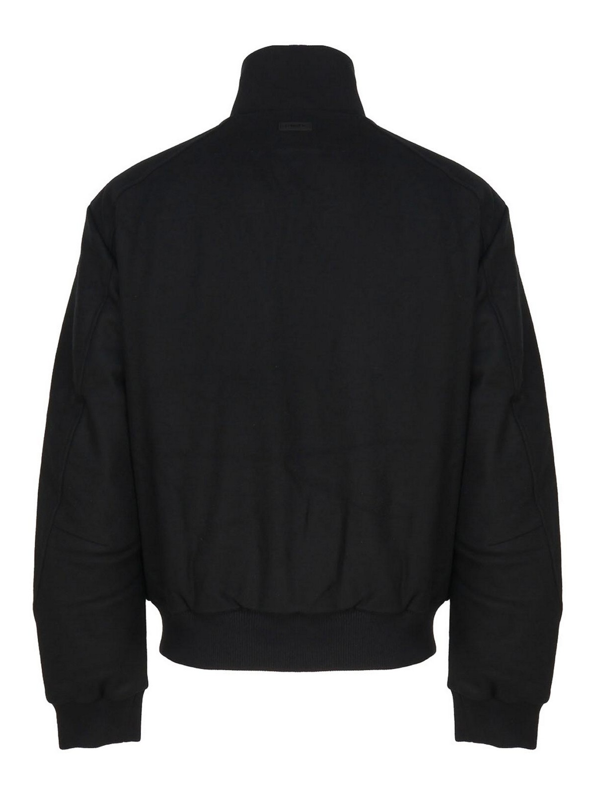Shop Calvin Klein Bomber Jacket In Black