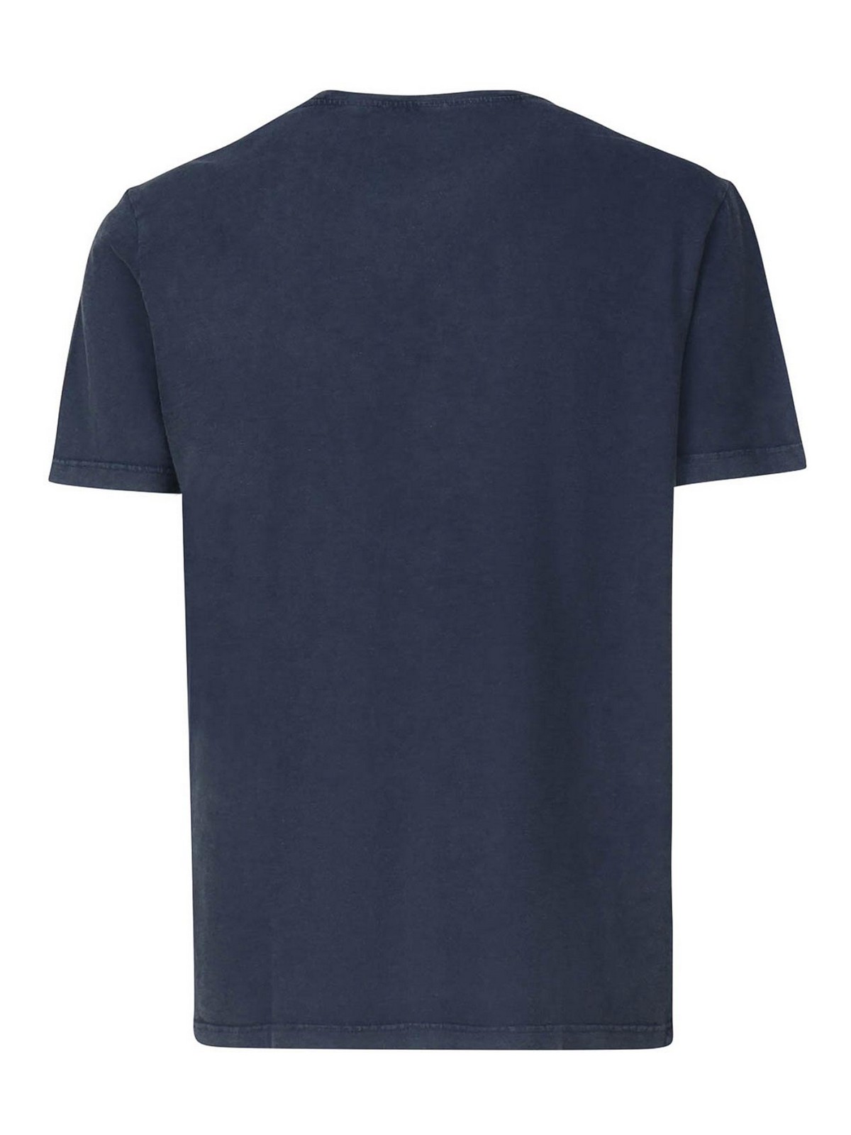 Shop Dondup Regular Jersey T-shirt In Blue