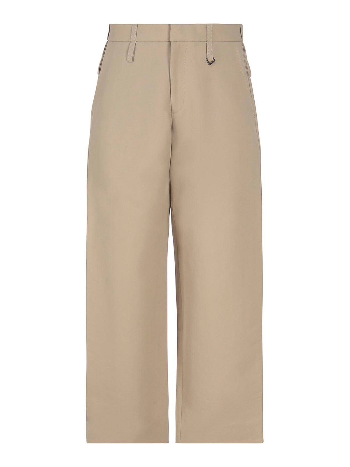 Jacquemus Wool Tailored  Trousers In Beige