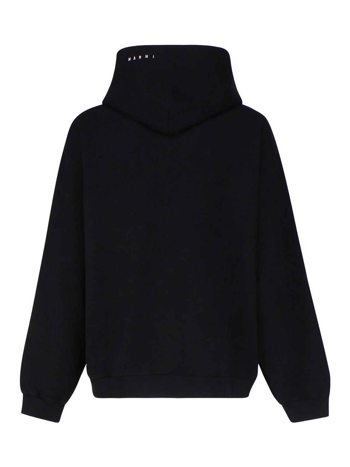 Shop Marni Sweatshirt With Print In Black