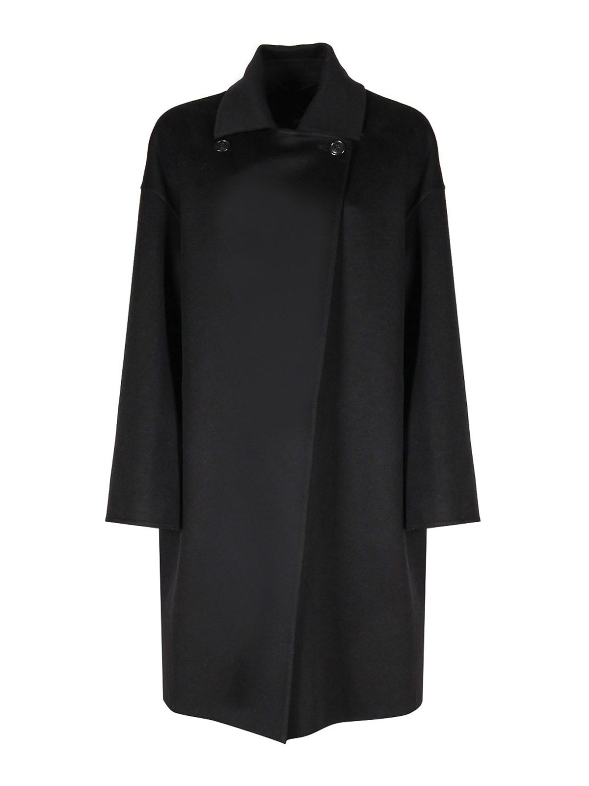 Max Mara Angel Coat In Cashmere In Black