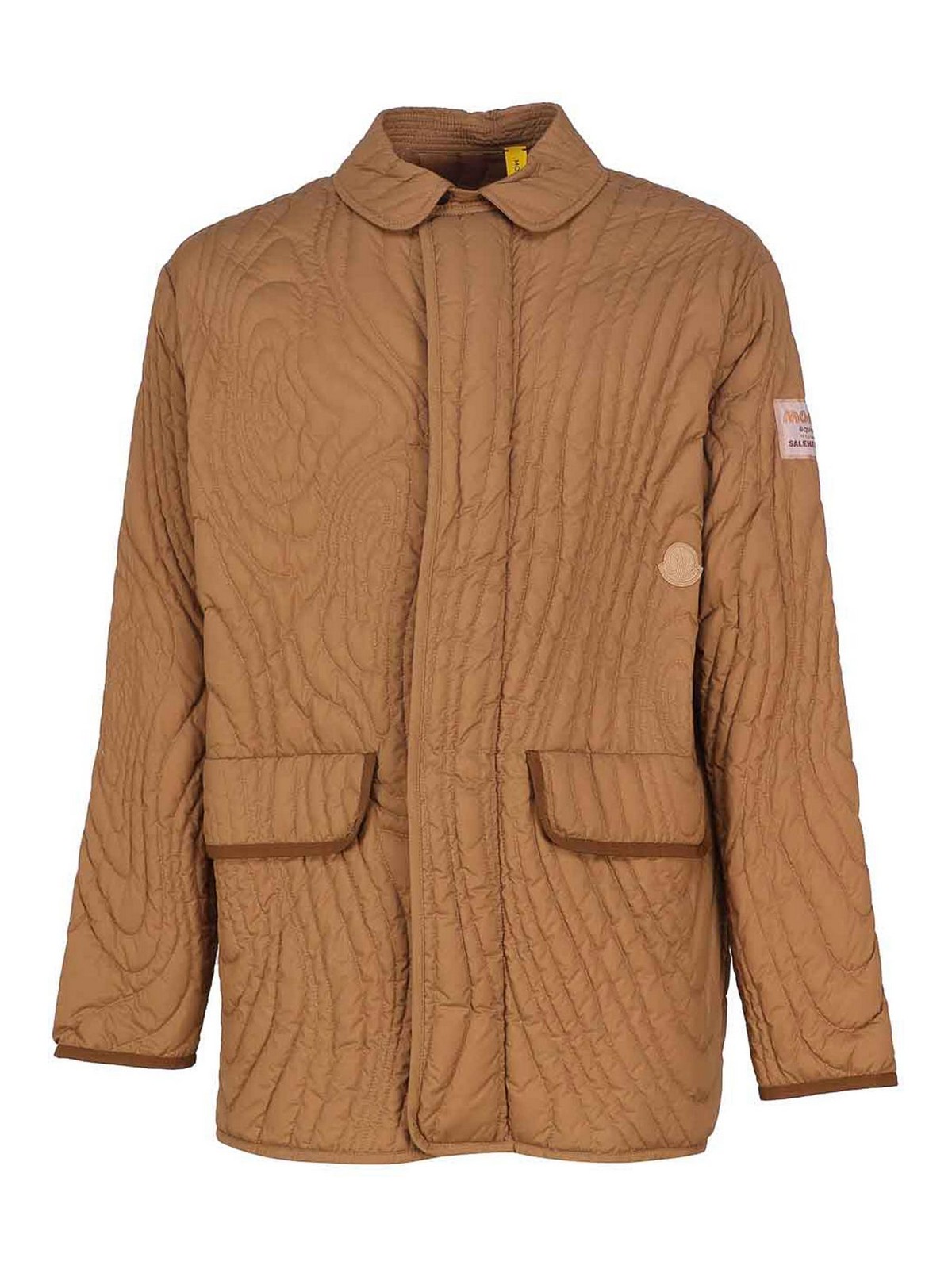 Moncler Casual Jacket In Beige