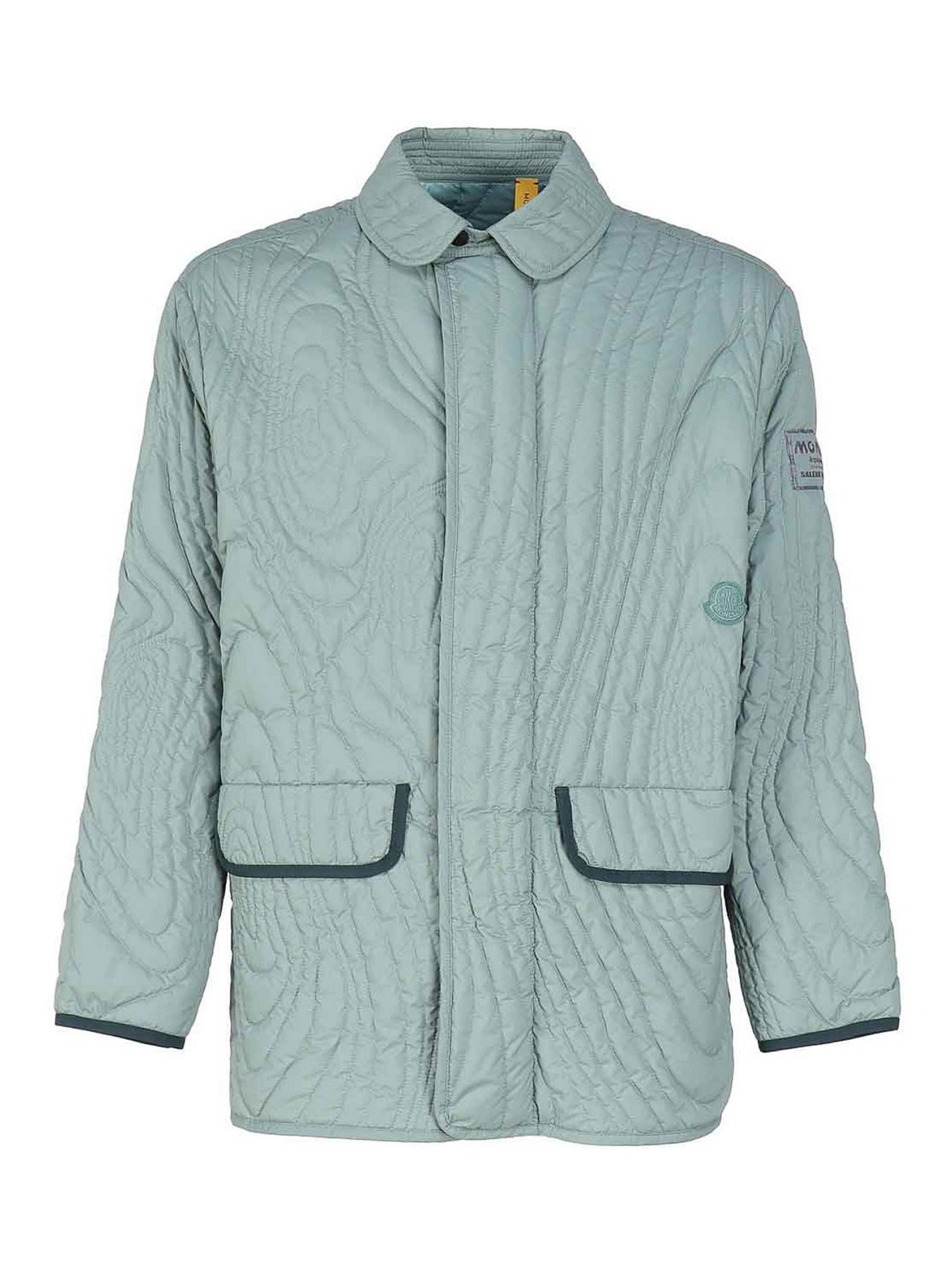 Moncler Casual Jacket In Blue