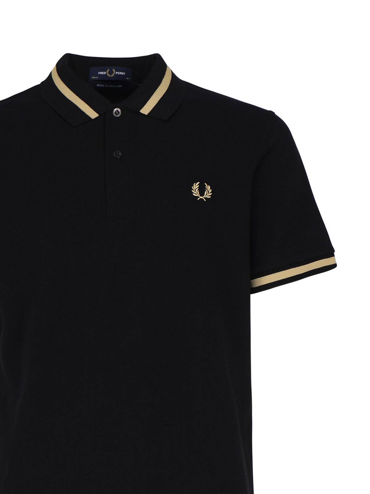 Shop Fred Perry Camiseta - Negro In Black