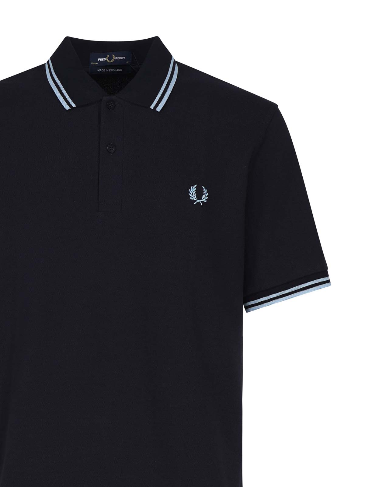 Shop Fred Perry Camiseta - Azul In Blue