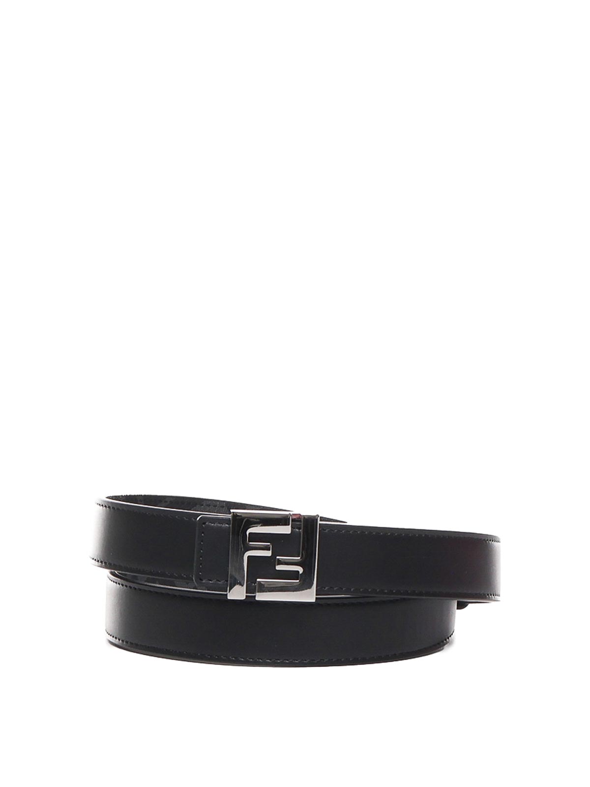 Fendi Reversible Belt In Black