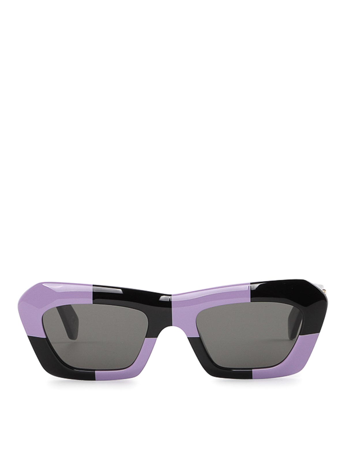Retro Super Future Zenya Sunglasses In Grey