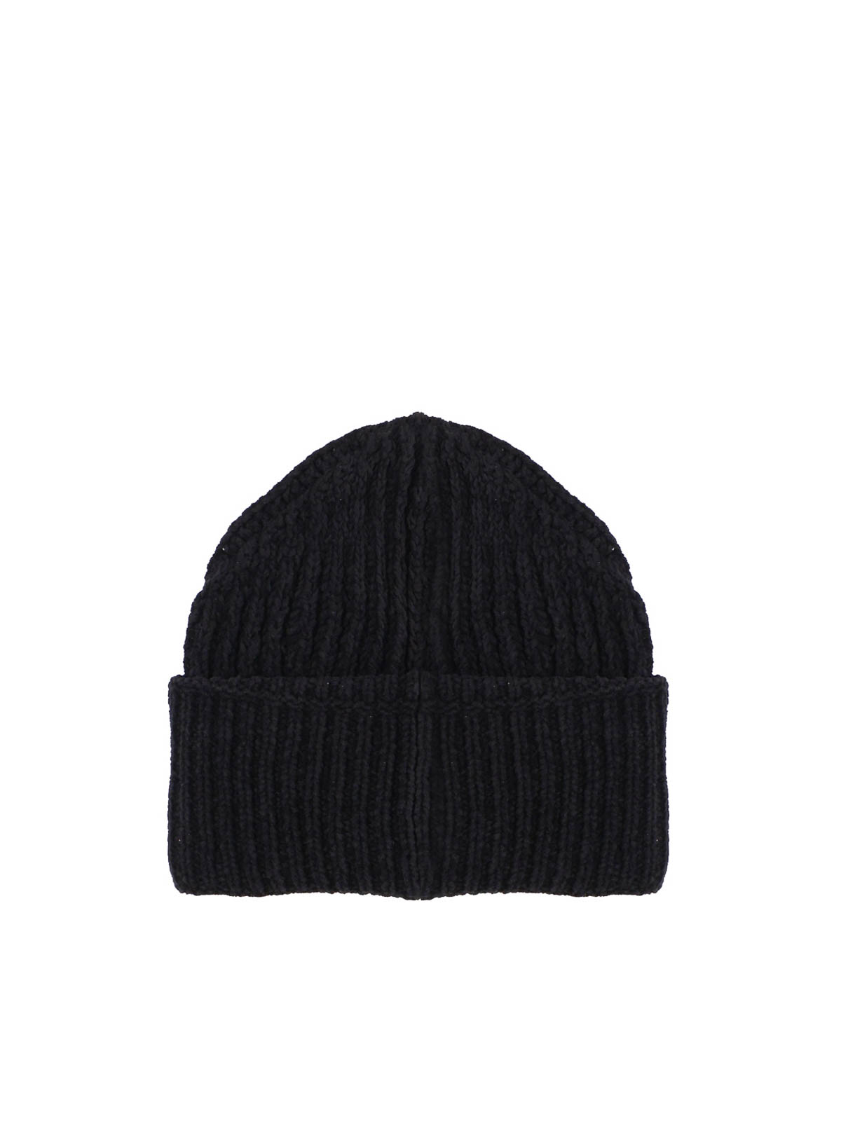 Shop Dondup Chenille Hat In Black