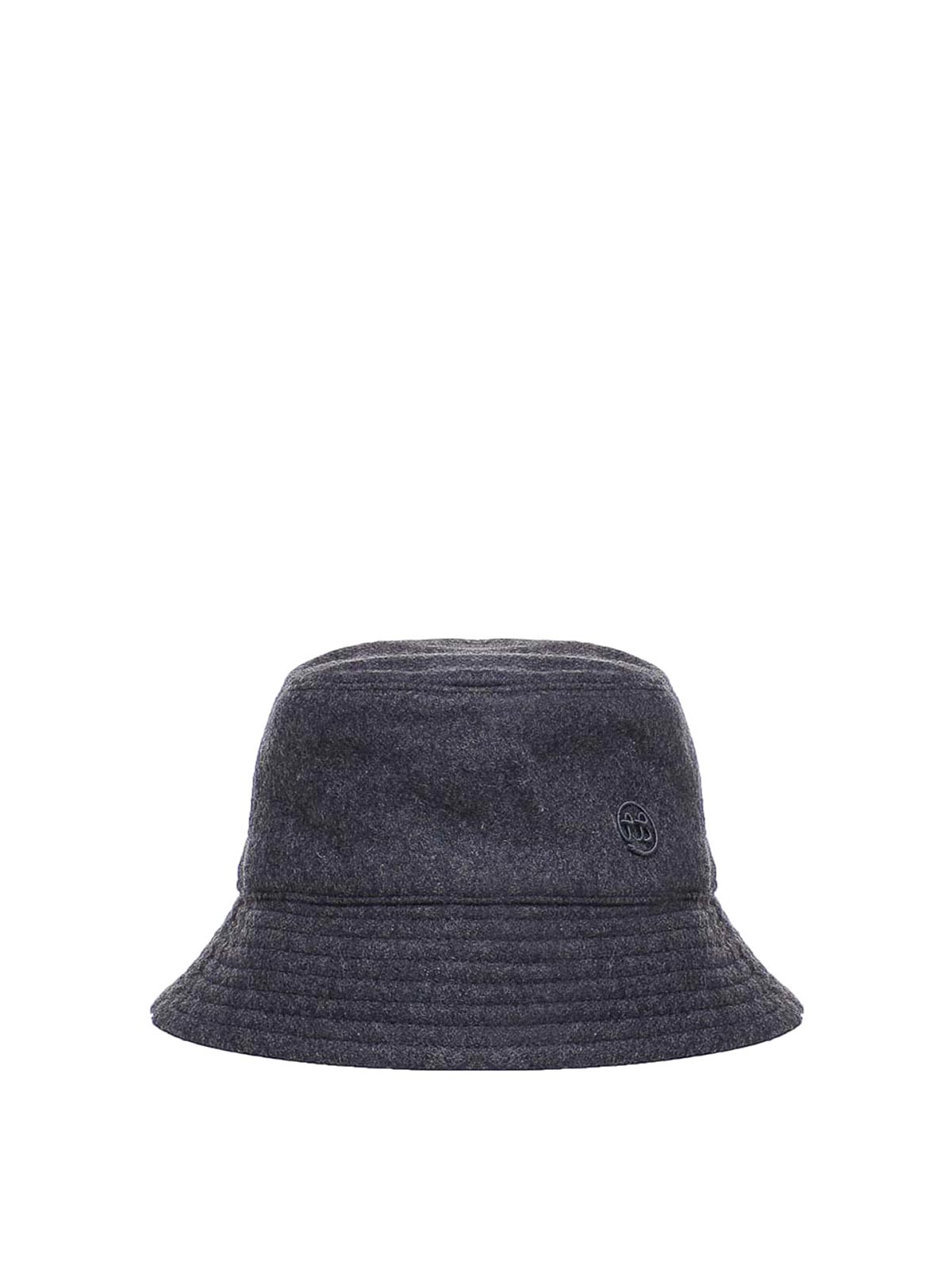 Shop Ruslan Baginskiy Wool Bucket Hat In Grey