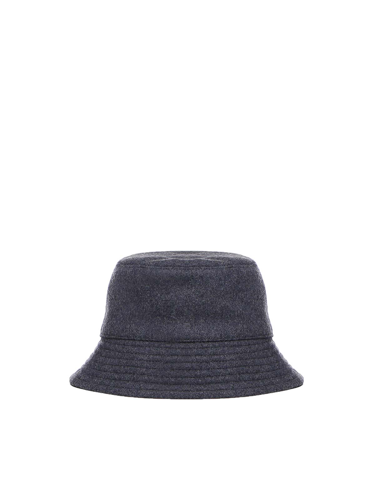 Shop Ruslan Baginskiy Wool Bucket Hat In Grey
