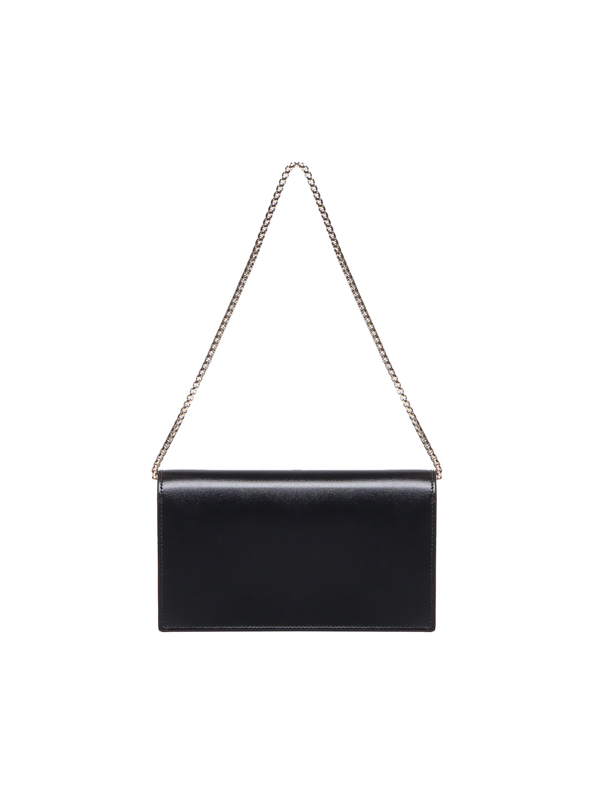 Shop Ferragamo Gancini Shoulder Bag In Black