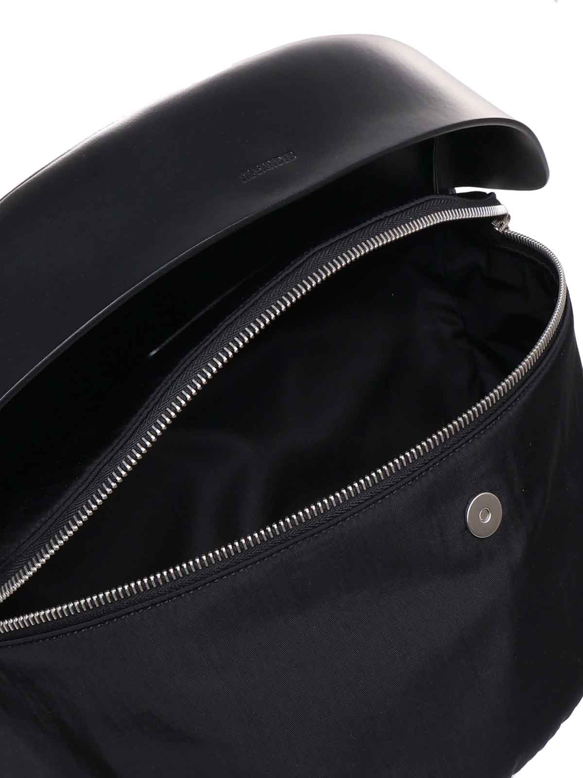 Shop Jil Sander Belt Bag In Black