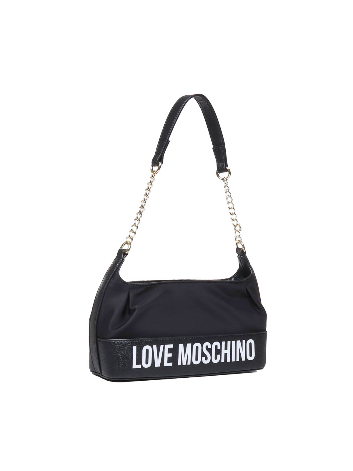 Shop Love Moschino Bolsa De Hombro - Negro In Black