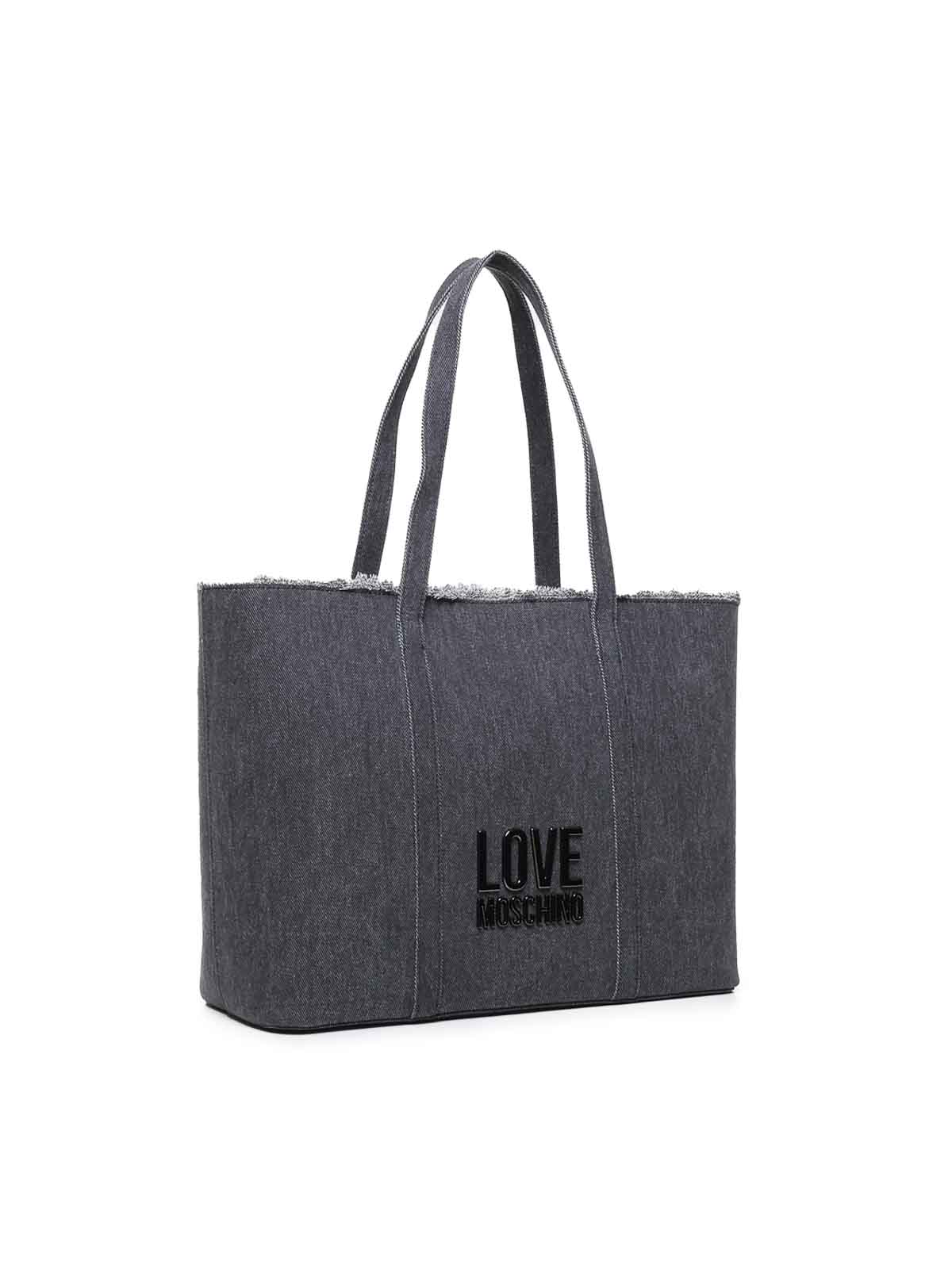 Shop Love Moschino Bolso Shopping - Negro In Black