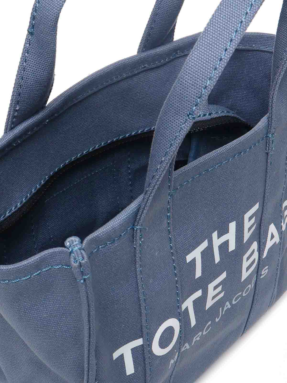 Shop Marc Jacobs Small Tote Bag In Blue