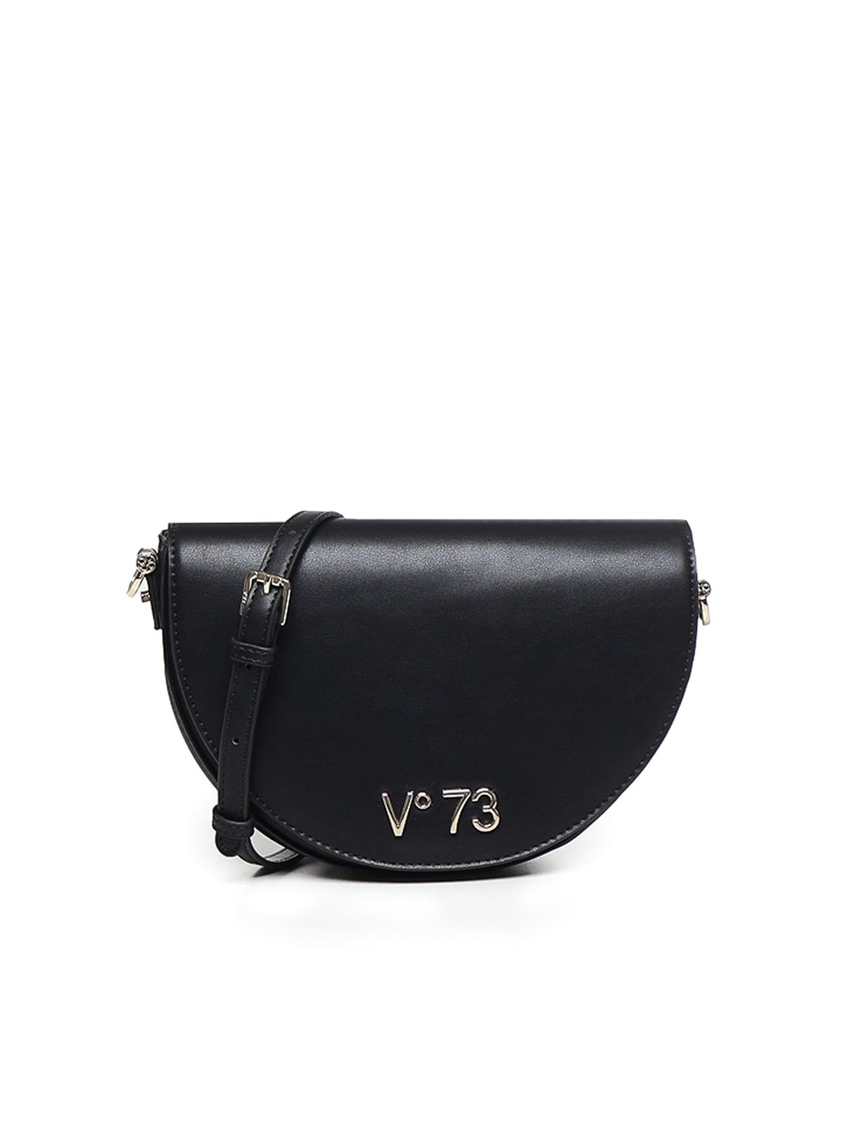 Shop V73 Bamboo Shoulder Bag In Black