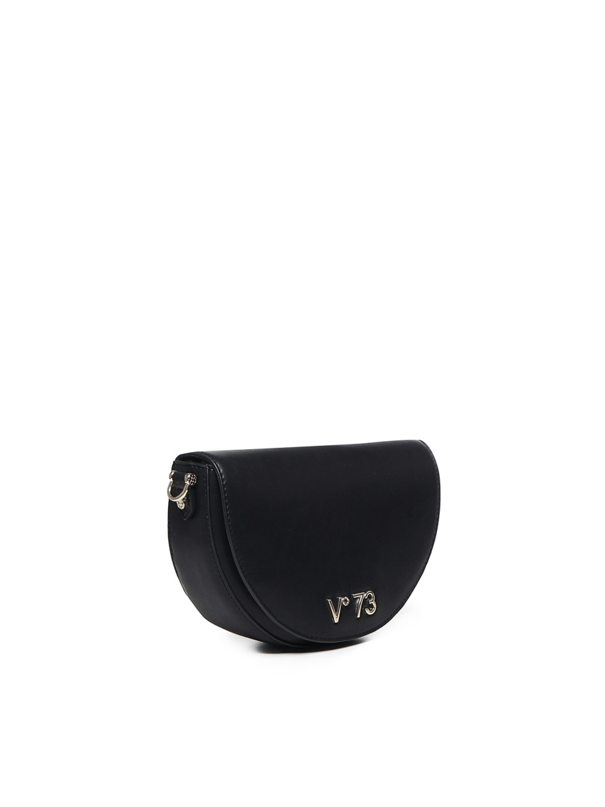 Shop V73 Bamboo Shoulder Bag In Black