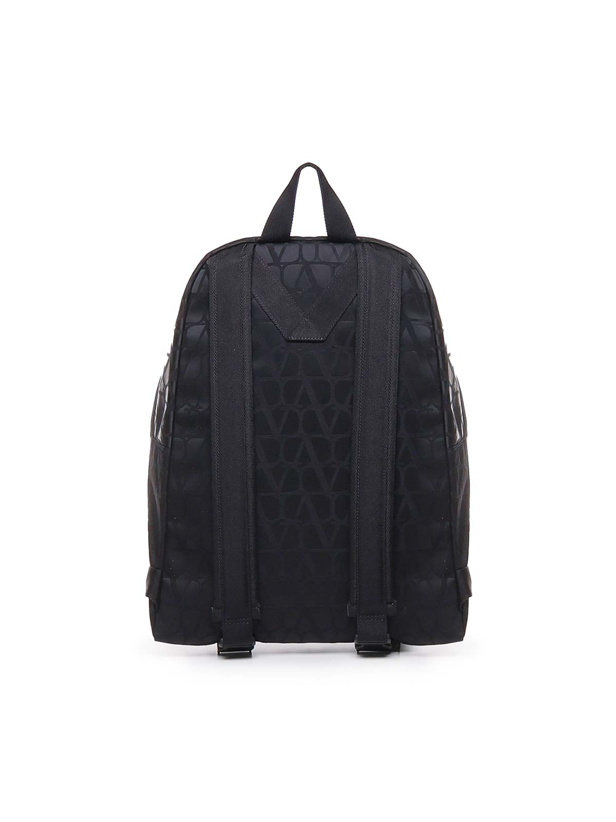 Shop Valentino Backpack In Black