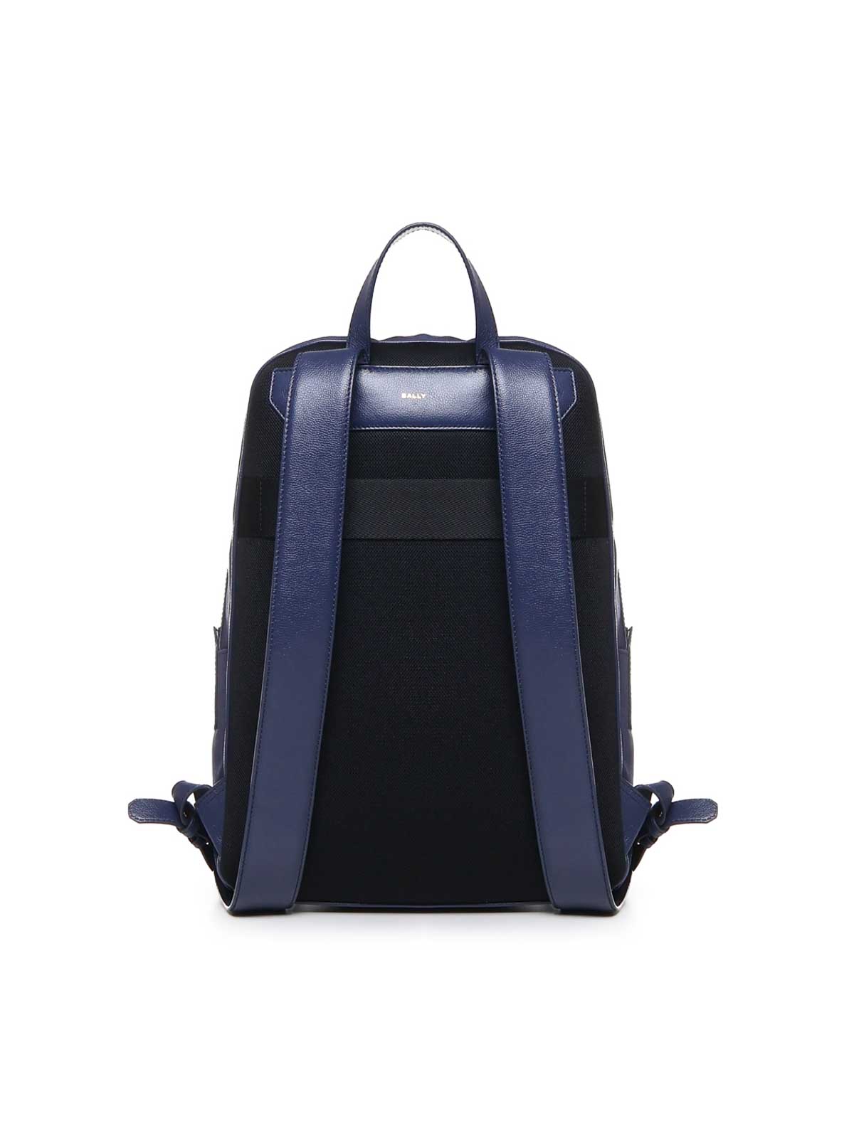 Shop Bally Race Backpack In Fabric In Azul