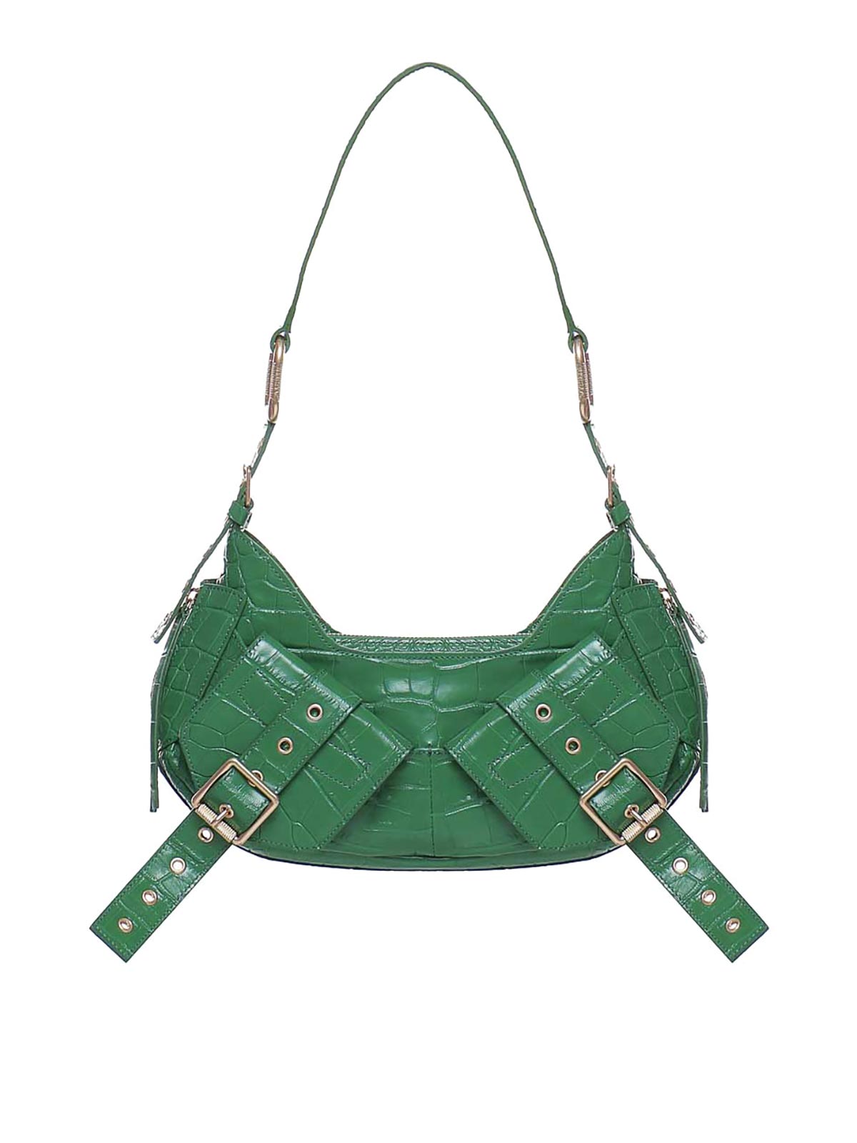 Shop Biasia Shoulder Bag In Verde