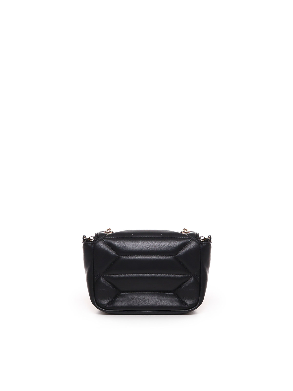 Shop Love Moschino Ecoleather Shoulder Bag In Negro