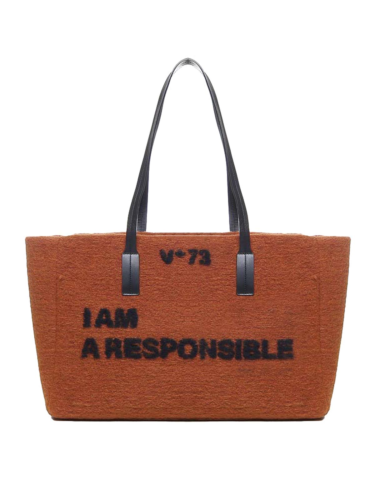 Shop V73 Responsibility Tote Bag In Naranja
