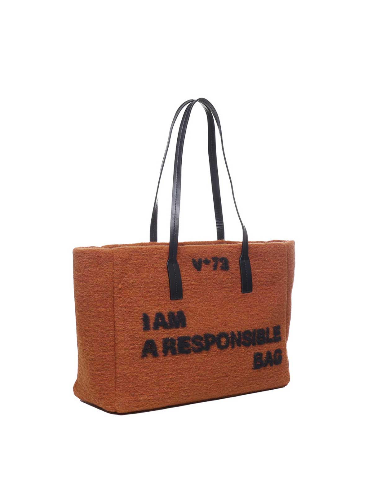 Shop V73 Responsibility Tote Bag In Naranja