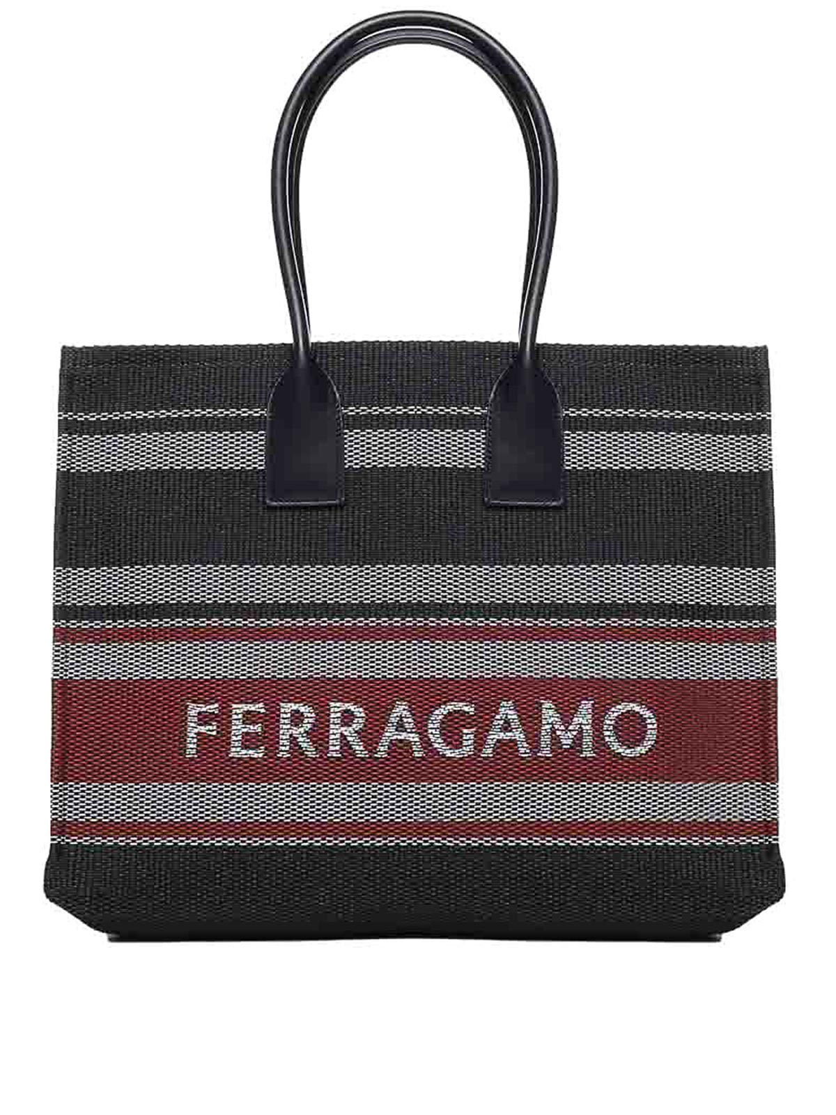 Shop Ferragamo Signature Tote Bag In Rojo