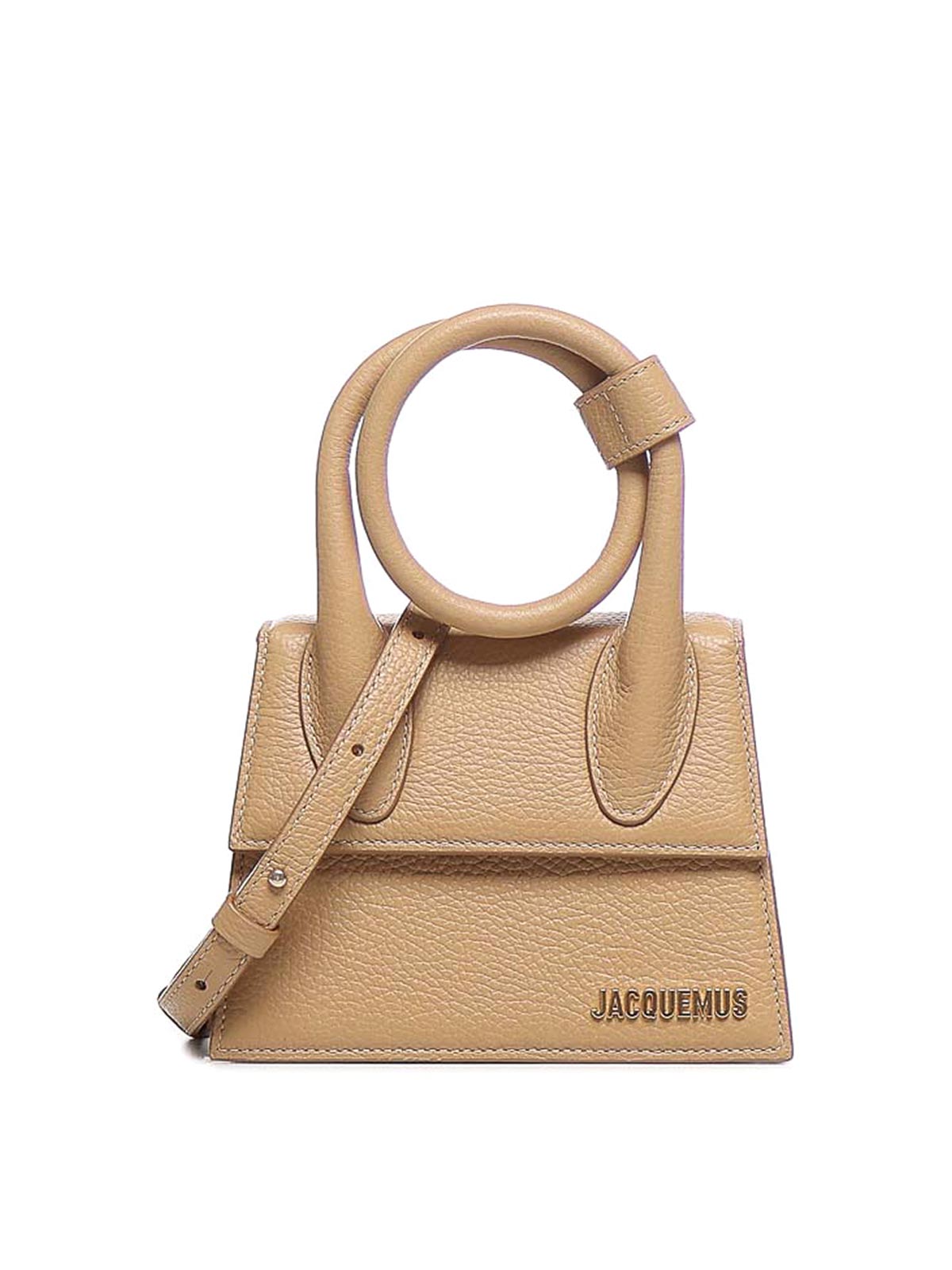 Shop Jacquemus Le Chiquito Noeud In Brown