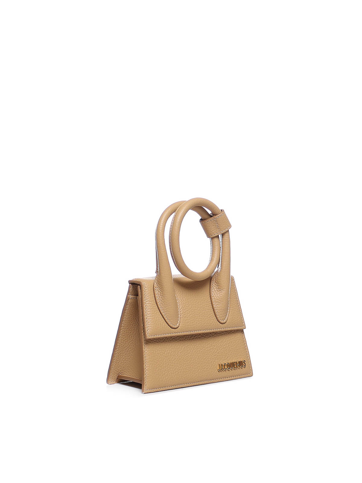 Shop Jacquemus Le Chiquito Noeud In Brown