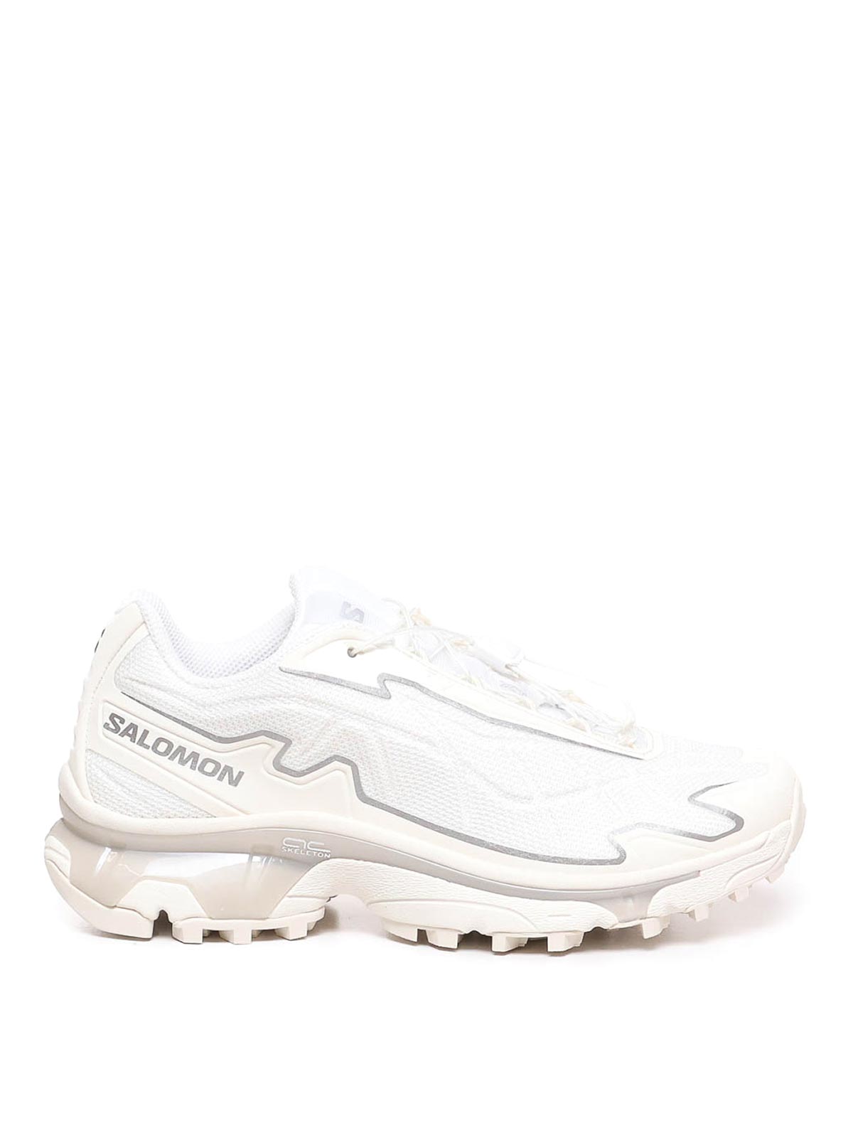 Shop Salomon Xt-slate Sneakers In Blanco
