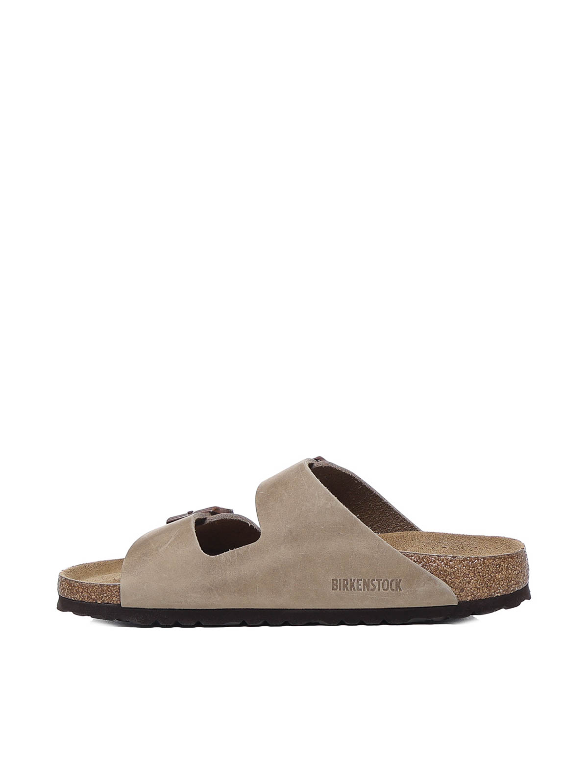 Shop Birkenstock Arizona Sandals In Marrón