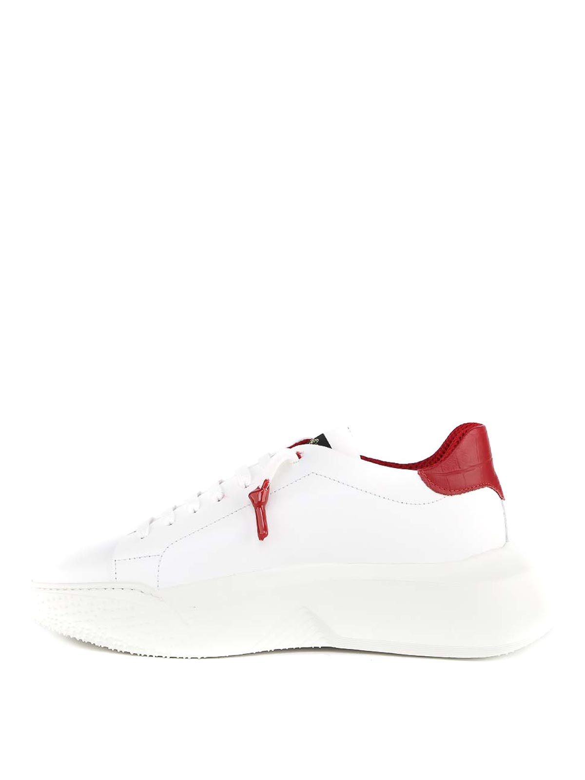 Shop Giuliano Galiano Sneakers In Rojo