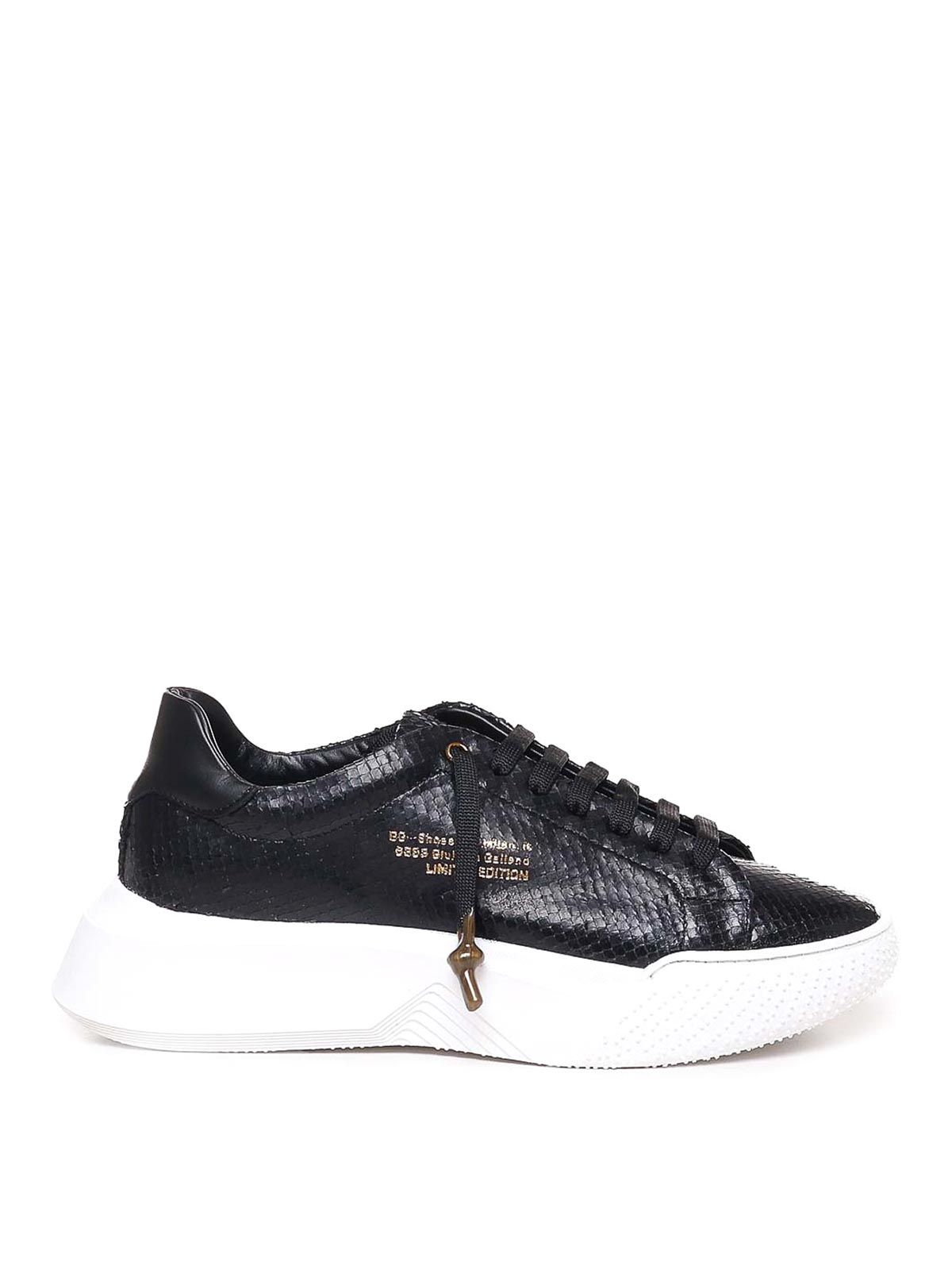 Shop Giuliano Galiano Nemesis Sneakers In Negro