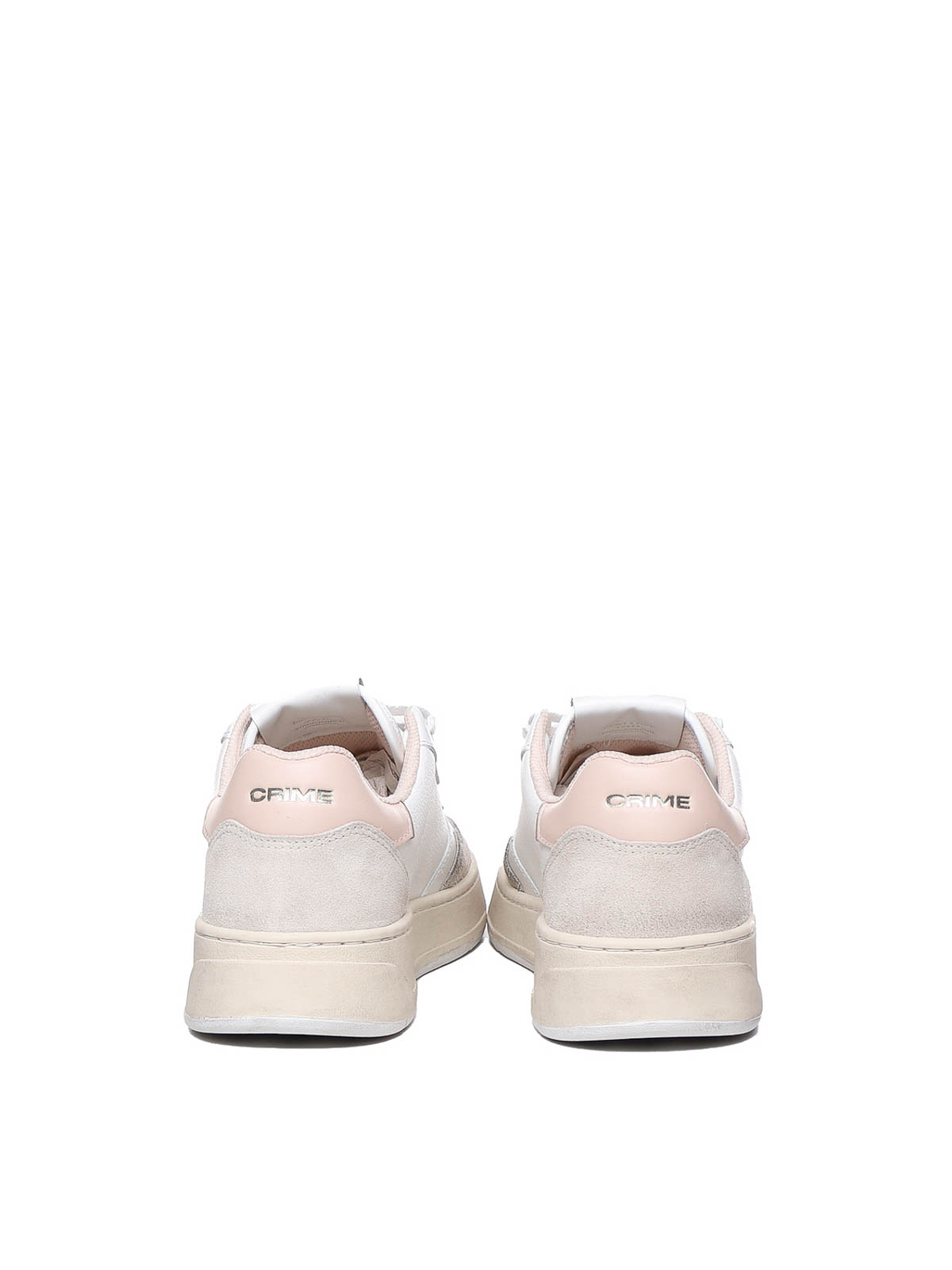 Shop Crime London Timeless Sneakers In Color Carne Y Neutral
