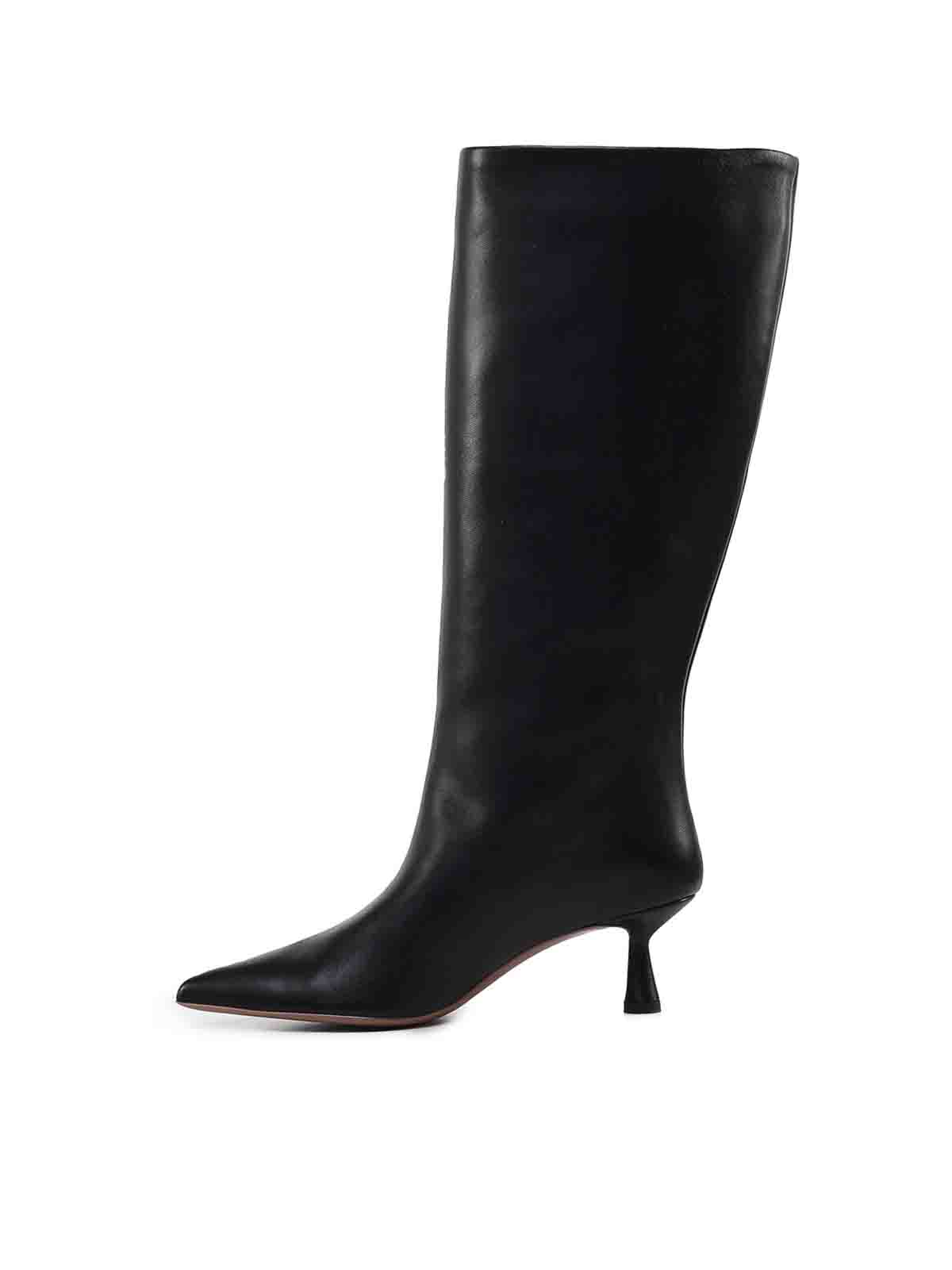 Boots Giuliano Galiano Jane boots in eco leather JANEGLAMOURNERO