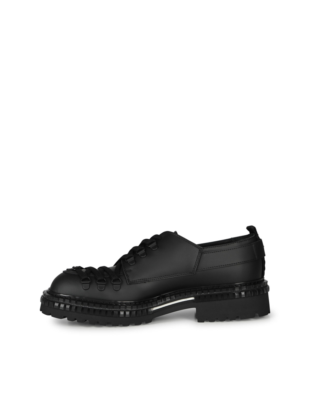 Shop The Antipode Lace-up In Calfskin In Black