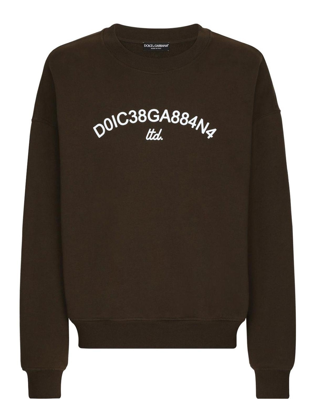 Shop Dolce & Gabbana Sudadera - Marrón In Brown