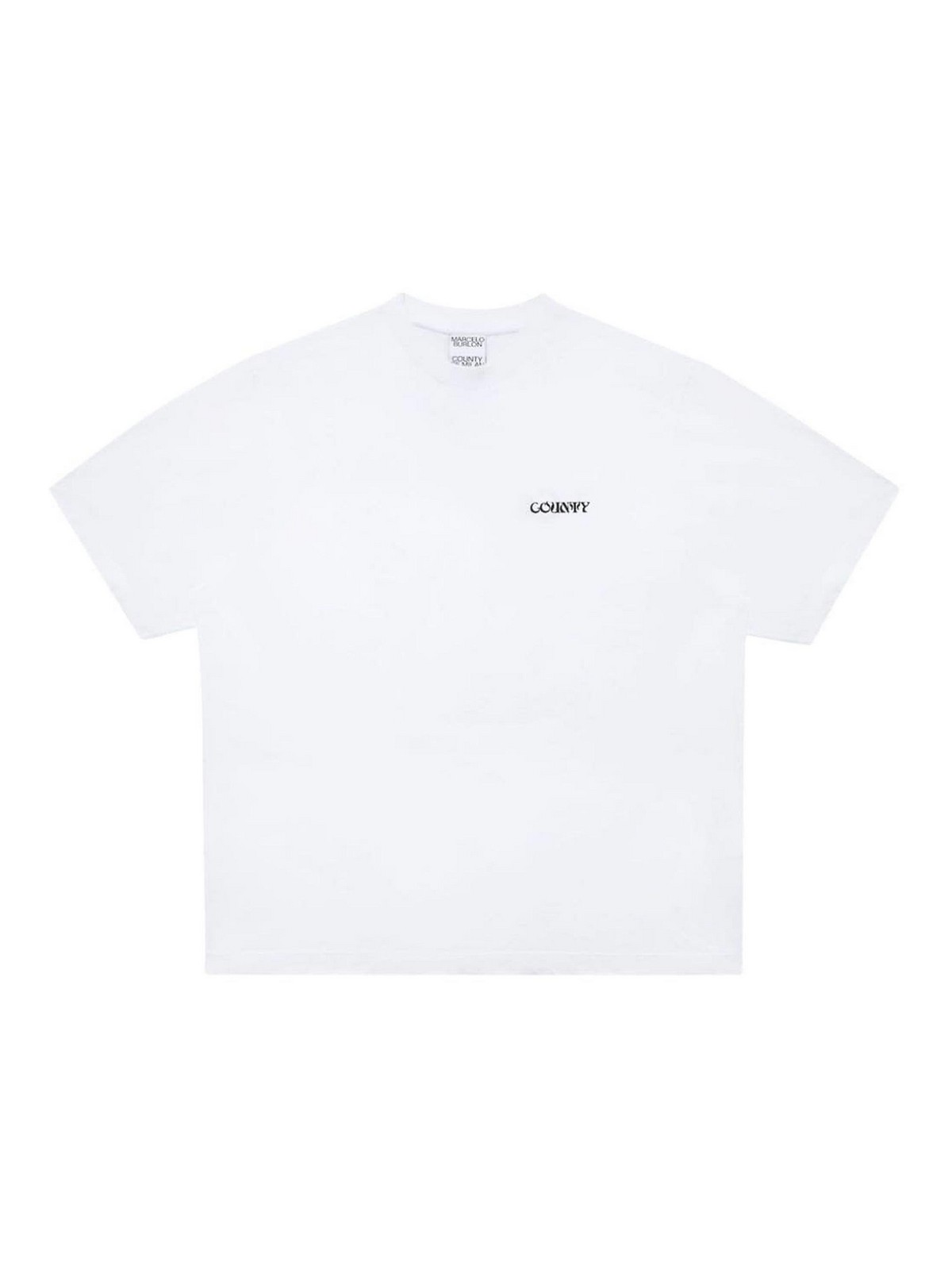 Shop Marcelo Burlon County Of Milan Camiseta - Blanco In White