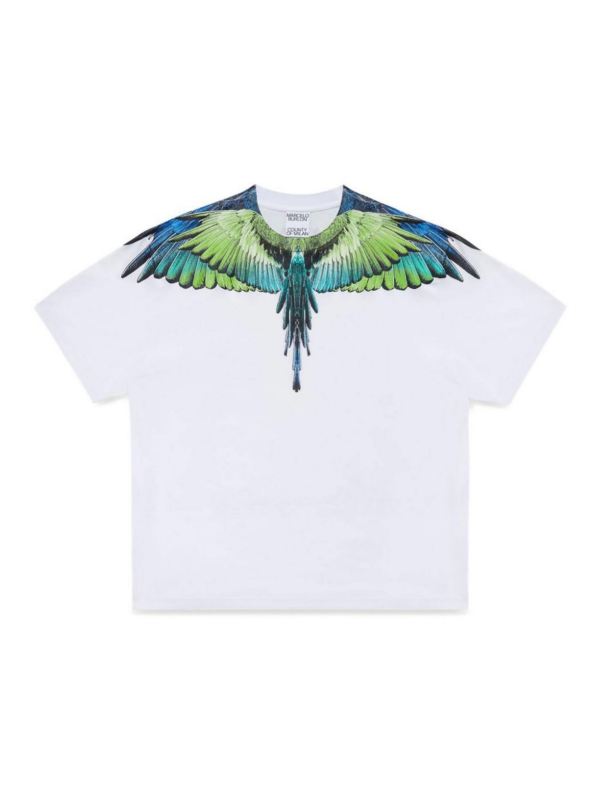 Shop Marcelo Burlon County Of Milan T-shirt In White