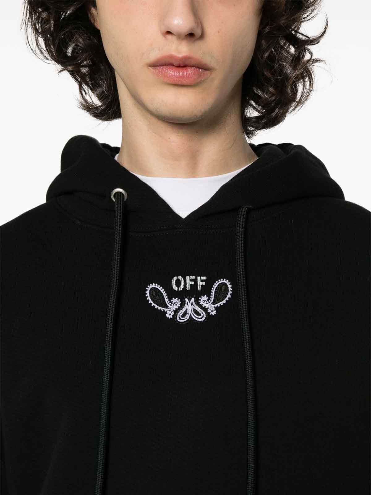 Shop Off-white Sweatshirt Black