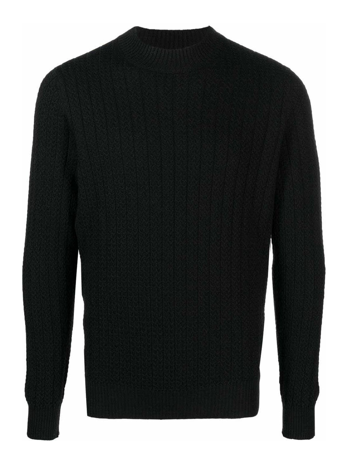 Shop Tagliatore Sweatshirt Black