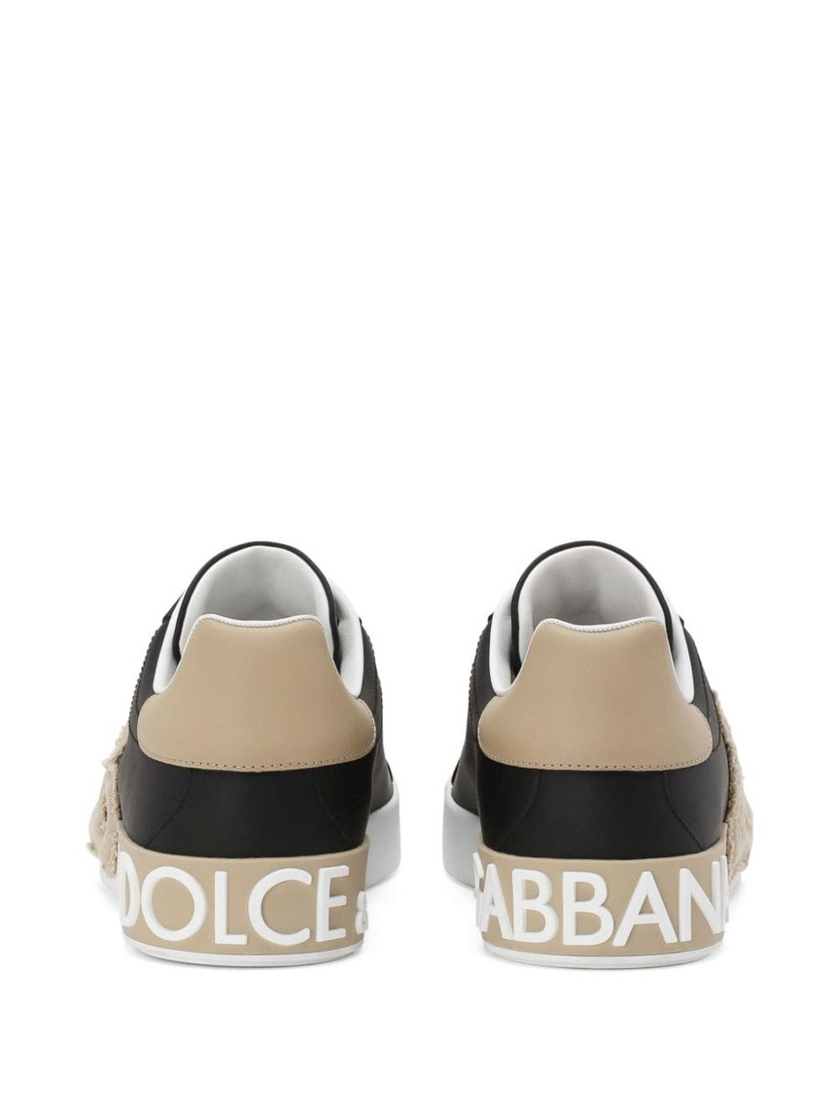 Shop Dolce & Gabbana Sneakers In Beige
