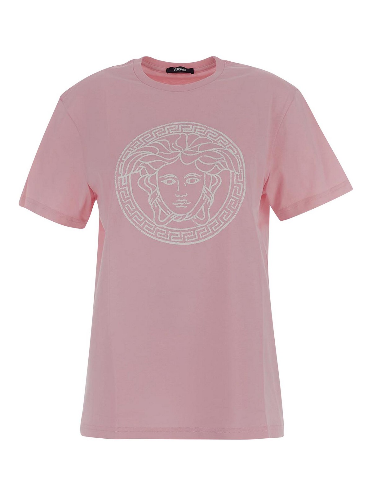 Shop Versace Camiseta - Rosado In Pink