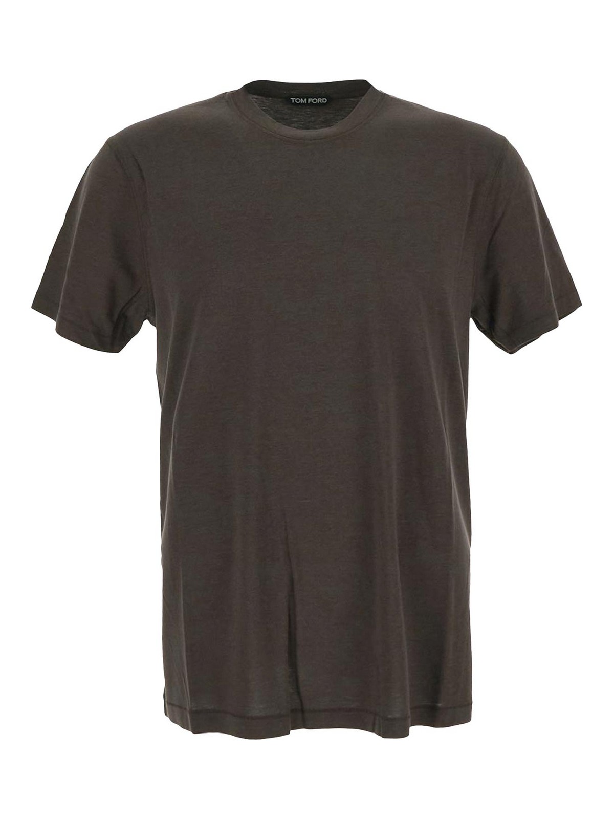 Tom Ford Brown T-shirt With Short Sleeves