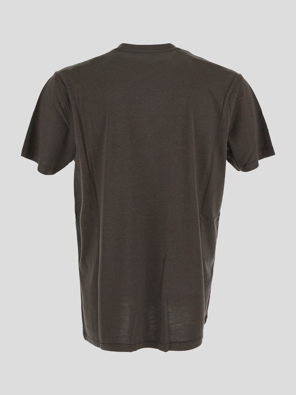 Shop Tom Ford Brown T-shirt With Short Sleeves